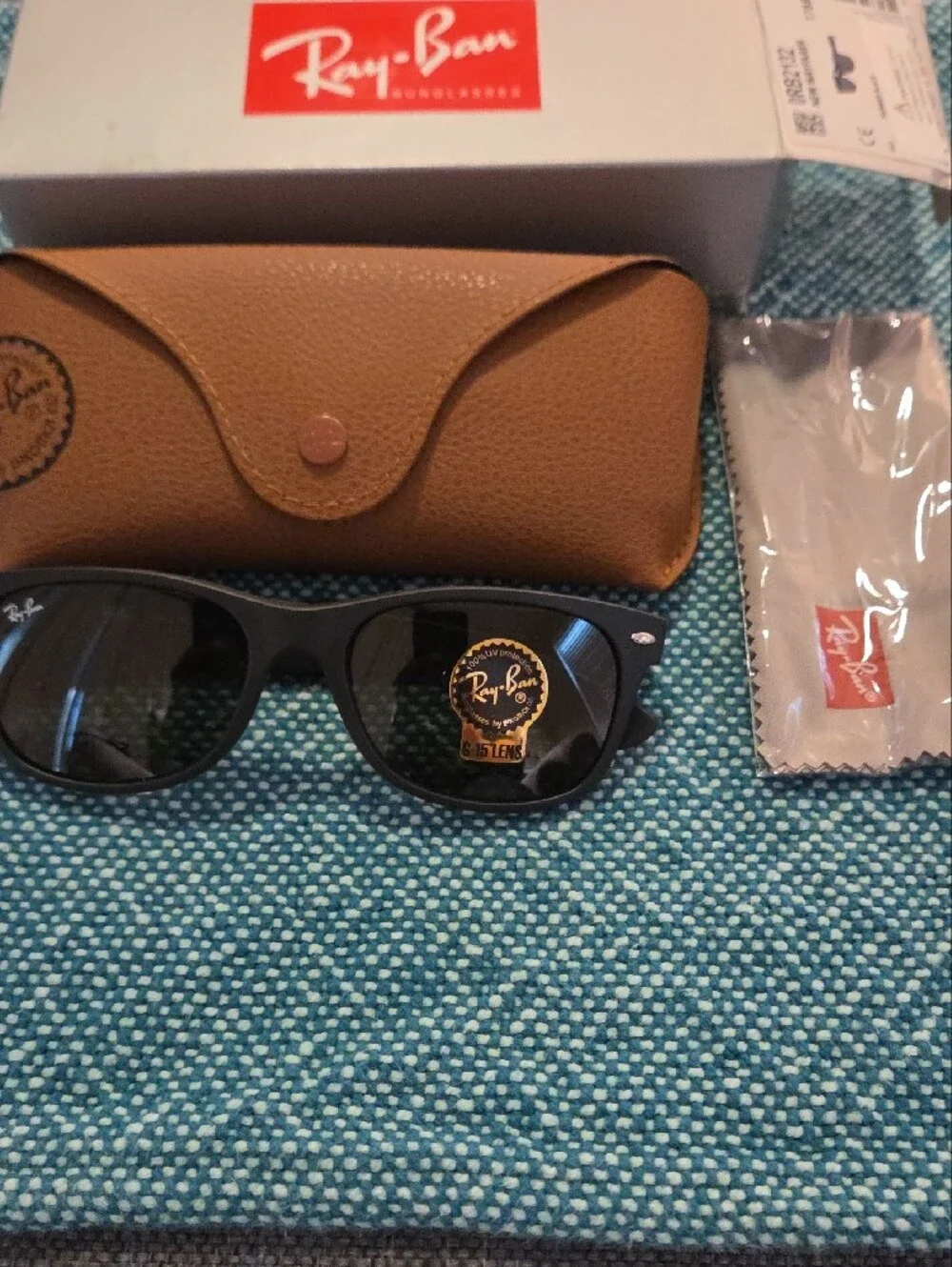Ray-Ban Black Sunglasses with Dark Lenses